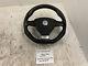 07 Volkswagen Golf Gti Mk5 Black Leather Flat Bottom Steering Wheel Dsg Paddles
