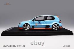 1/18 Ivy Models VW Volkswagen Golf GTI W12 650 in Gulf Colors