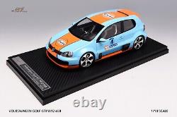 1/18 Ivy Models VW Volkswagen Golf GTI W12 650 in Gulf Colors