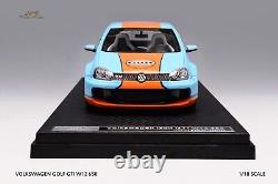 1/18 Ivy Models VW Volkswagen Golf GTI W12 650 in Gulf Colors