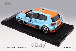 1/18 Ivy Models VW Volkswagen Golf GTI W12 650 in Gulf Colors