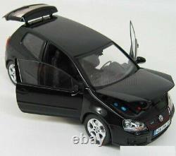 1/18 Norev Volkswagen Golf Gti Black 2004 New In Box Home Delivery