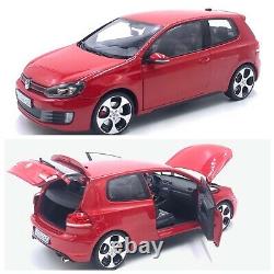 1/18 Norev Volkswagen Golf Gti Tornado Red 2009 New Home Delivery Box