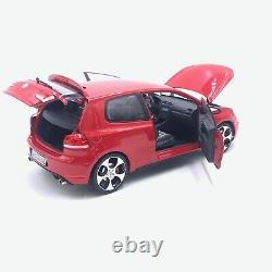 1/18 Norev Volkswagen Golf Gti Tornado Red 2009 New Home Delivery Box