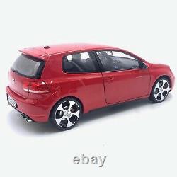 1/18 Norev Volkswagen Golf Gti Tornado Red 2009 New Home Delivery Box