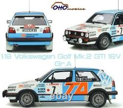 1/18 Otto Volkswagen Golf Mk. 2 Gti 16v Gr. A Of The Rallye Monte-carlo 1987