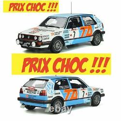 1/18 Ottomobile Volkswagen Golf Mk2 Gti 16v Gr. A N°7 Rmc 1987 Delivery Domicil