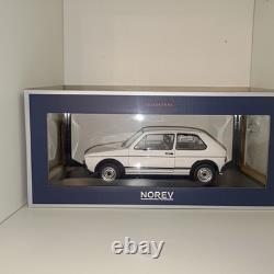 1/18 VW Golf GTI MK1 1976 Alpine White Norev