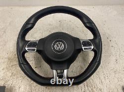 10-14 Volkswagen Gli Golf Gti MK6 OEM Flat Base Steering Wheel Shift Boot