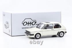 118 Automobile VW Volkswagen Golf I GTI MK1 ABT White 1982 OT1014