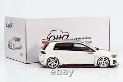 118 Mobile Car OT1050 VW Golf VII 7 GTI Oettinger Pure White 2019 Resin