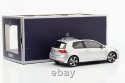 118 Norev Volkswagen Golf VII GTI 2013 Reflex Silver, Full Opening