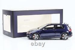 118 VW Golf Gti VII 2013 Night Blue Metallic Norev Full Opening Limited Edition 200 PC