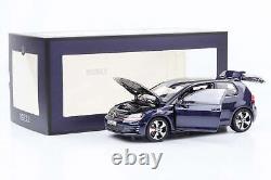 118 VW Golf Gti VII 2013 Night Blue Metallic Norev Full Opening Limited Edition 200 PC