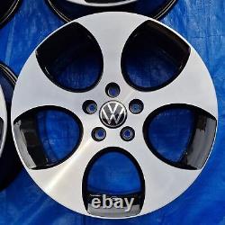 17 Inches Original Volkswagen Golf V 5 Rims In Aluminium Denver Gti R32 1k0601