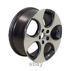 18 Inch Alloy Detroit Wheel Gray 7.5Jx18 ET51 VW Golf V 5 Gti Edition 30