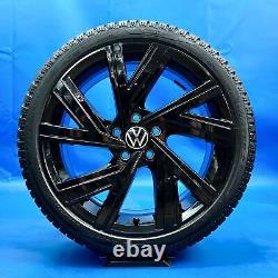 18 inch VW Golf 8 Bergamo GTI GTD Winter Wheels 5H0601025AE Black