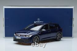 188594 VW Volkswagen Golf 8 GTi Blue Norev 1/18