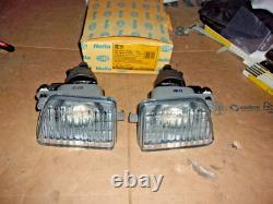 2 Hella fog light assemblies for Volkswagen Golf II GL GTI G60 12V