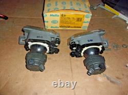 2 Hella fog light assemblies for Volkswagen Golf II GL GTI G60 12V