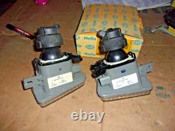 2 Hella fog light assemblies for Volkswagen Golf II GL GTI G60 12V
