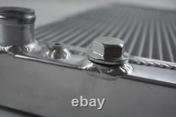 2-Row Aluminum Racing Radiator for 1994–1998 Volkswagen VW Golf GTI VR6 Mk3 V6+ Fans