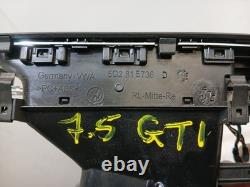 2018 Volkswagen Golf GTI 7.5 Central Air Grilles 5G2815736D