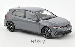 2021 VW Volkswagen Golf 8 VIII GTi 5-door in gray, 1/18 scale by NOREV 188590