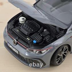 2021 VW Volkswagen Golf 8 VIII GTi 5-door in gray, 1/18 scale by NOREV 188590