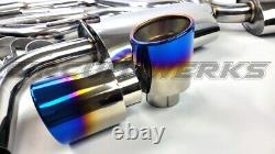 2022-2024 Volkswagen Golf GTI MK8 Catback Exhaust System with Burnt Tip