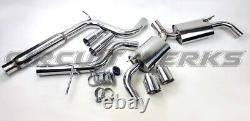 2022-2024 Volkswagen Golf GTI MK8 Catback Polished Exhaust System VW