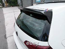 3pcs Carbon Rear Wing Spoiler For Vw Volkswagen Golf7 Golf 7 Mk7 Gti Only