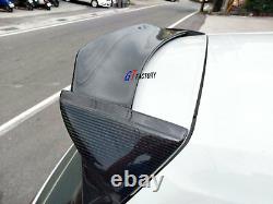 3pcs Carbon Rear Wing Spoiler For Vw Volkswagen Golf7 Golf 7 Mk7 Gti Only