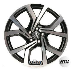 4 Alloy Wheels Volkswagen Golf Brescia 19 Inch Original 5g0601025cl Gti Gtd