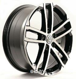 4 Alloy Wheels Volkswagen Golf Nogaro 18 Inch Original 5g0601025ao Gti Gtd