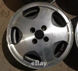 4 Bbs Vw Golf 2 Fire And & Ice Gti Alloy Wheels 6x15 4x100 Et35 191601025q