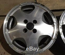 4 Bbs Vw Golf 2 Fire And & Ice Gti Alloy Wheels 6x15 4x100 Et35 191601025q