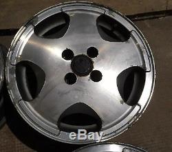 4 Bbs Vw Golf 2 Fire And & Ice Gti Alloy Wheels 6x15 4x100 Et35 191601025q