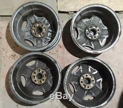 4 Bbs Vw Golf 2 Fire And & Ice Gti Alloy Wheels 6x15 4x100 Et35 191601025q