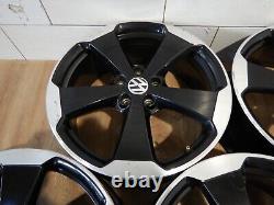 4x Alloy VW Golf 6 GTI 7.5J 19 Inches 5x112 ET 51 5K0601025AB Original