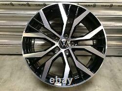 4x Vw Golf 8 5h R Gti Gtd 5g0601025an Santiago Wheels Alu 7.5j 19 Et51 New