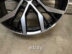 4x Vw Golf 8 5h R Gti Gtd 5g0601025an Santiago Wheels Alu 7.5j 19 Et51 New