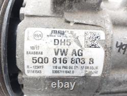 5Q0816803B air conditioner compressor for VOLKSWAGEN GOLF VII 2.0 GTI 84,480 KMS 7879423