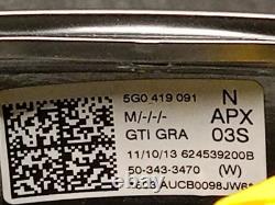 5g0419091 Steering Wheel for Volkswagen Golf VII 5g1, Bq1, Be1, Be2 2.0 Gti 5 5367636