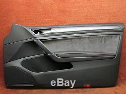 5g3867012em Door Trim Right Before Alcantara Black / Red Vw Golf Gti 7 2 /