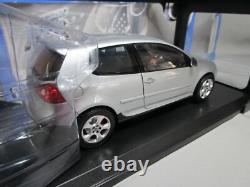 AR654 Norev 1/18 VW Volkswagen Golf V GTI 2005 Silver Metallic 188448 Very Good Condition