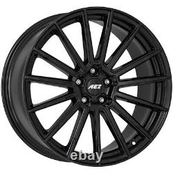 Aez Atlanta Black Wheels Rims for Volkswagen Golf VIII GTI 7.5x17 5x112 B Dr9