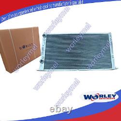 Aluminum Radiator Radiator For Volkswagen Vw Golf Mk3 Gti Vr6 1994-1998 Manual