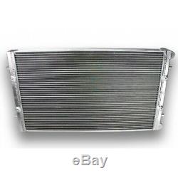 Aluminum Radiator Volkswagen Golf Gti Mk4 Seat Leon Audi Tt Mk1 + Fans