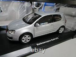 Ar654 Norev 1/18 Vw Volkswagen Golf V Gti 2005 Silver Met 188448 Very Good Condition